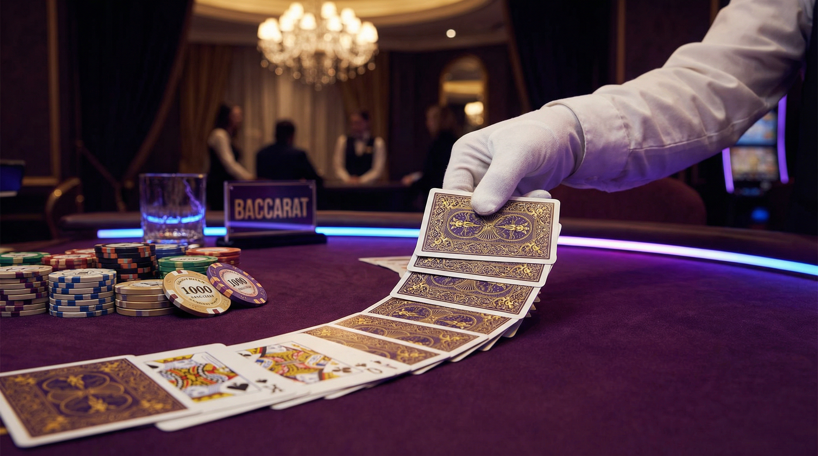 Cartas Bacará Mesa Elegante México